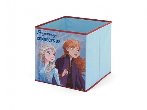 Παιδικό κουτί αποθήκευσης Frozen 2, πτυσσόμενο από υφασμα, 31x31x31 cm